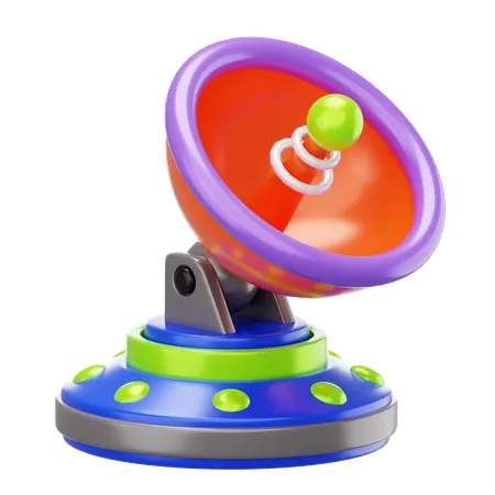 Satellite Dish  3D Icon