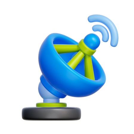Satellite Dish  3D Icon
