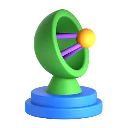 Satellite Dish  3D Icon