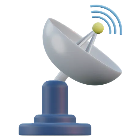 Satellite Dish  3D Icon