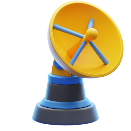 Satellite Dish  3D Icon