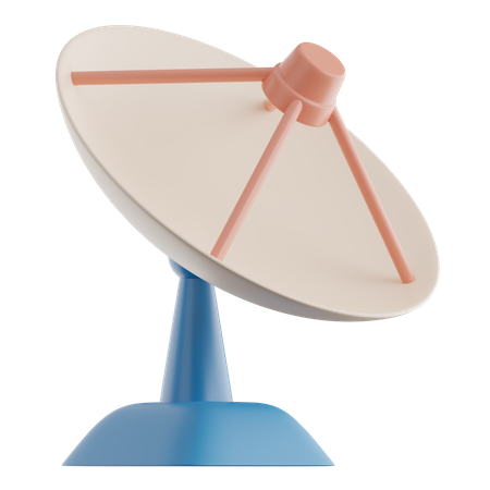 Satellite Dish  3D Icon