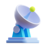 satellite dish emoji 3d