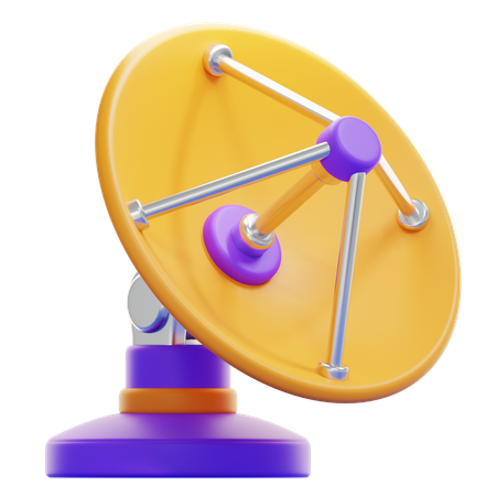 SATELLITE DISK  3D Icon