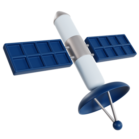 Satellite For Advanced Space  3D Icon