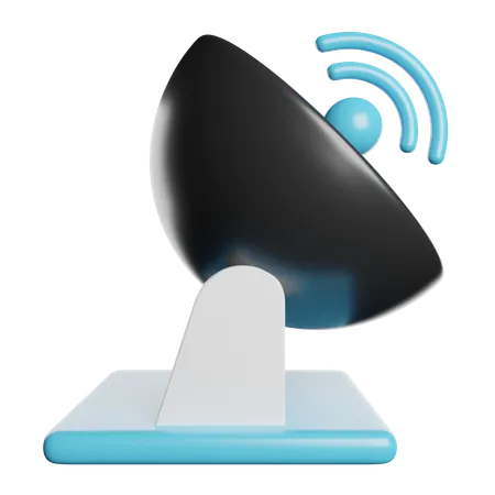 Satellite Signal  3D Icon