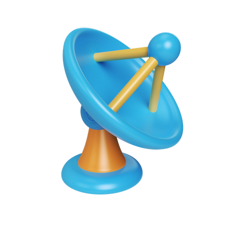 Satellitenantenne  3D Icon