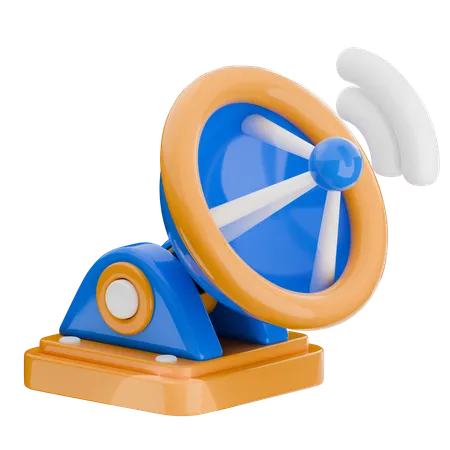 Satellitenschüssel  3D Icon