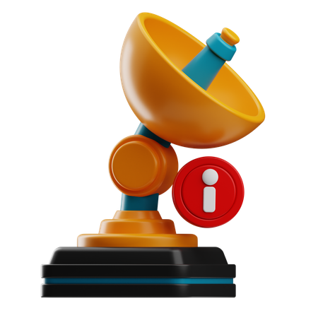 Satellitenschüssel  3D Icon