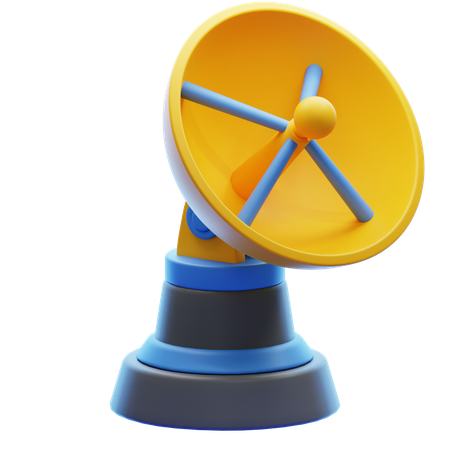 Satellitenschüssel  3D Icon