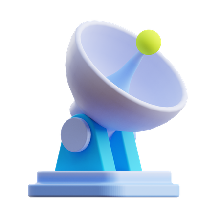 Satellitenschüssel  3D Icon