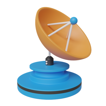 Satellitenschüssel  3D Icon