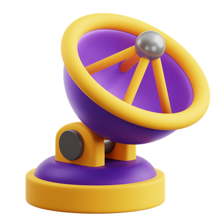 Satellitenschüssel  3D Icon
