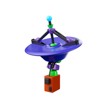Satellitenschüssel  3D Icon