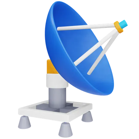 Satellitenschüssel  3D Icon
