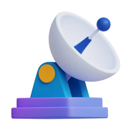 Satellitenschüssel  3D Icon