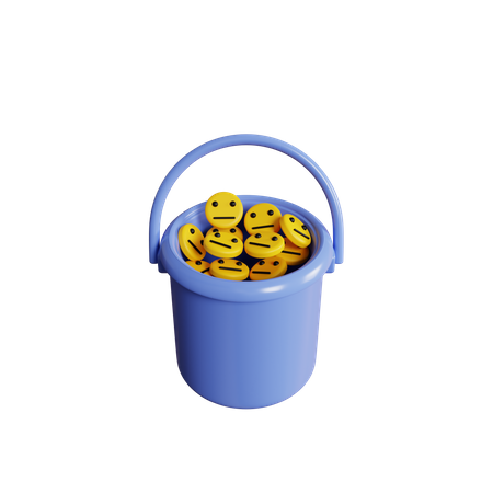 Satisfação média do cliente  3D Icon
