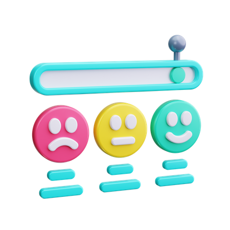 Satisfacción  3D Icon