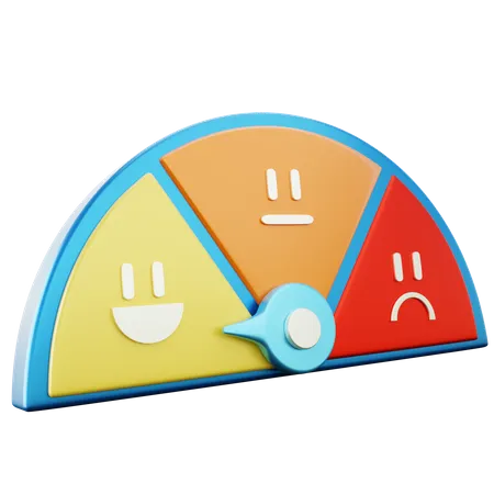 Satisfaction Scale  3D Icon