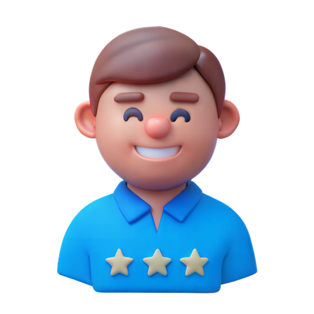 Satisfied Customer  3D Icon