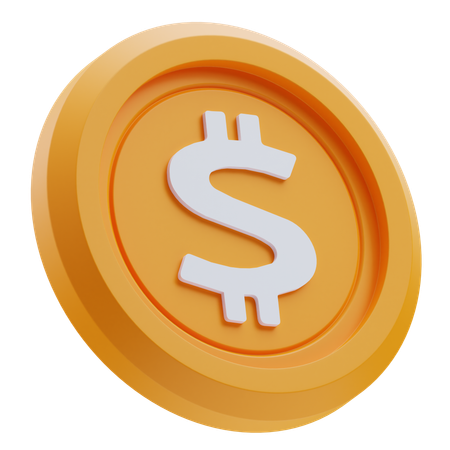 SATS Cryptocurrency  3D Icon