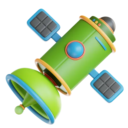 Sattelite  3D Icon