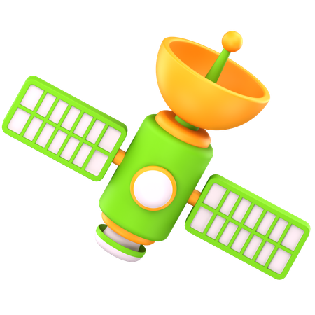 Sattelite  3D Icon