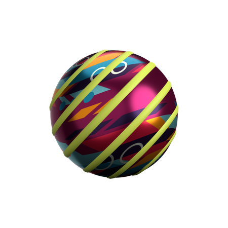 Saturan  3D Icon