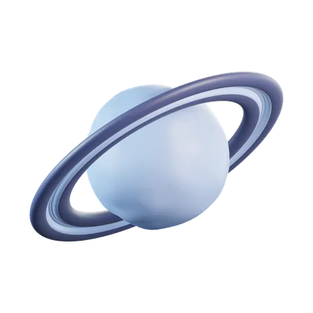 Saturn  3D Icon