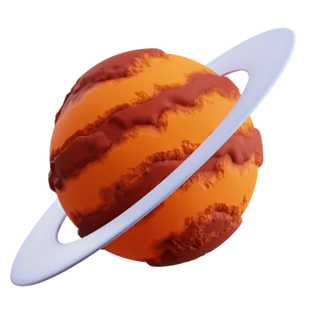 Saturn  3D Illustration