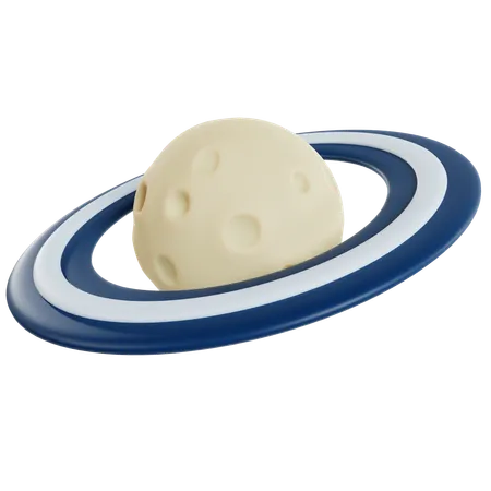 Saturn A Space  3D Icon