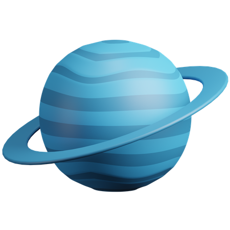 Saturn Planet  3D Icon