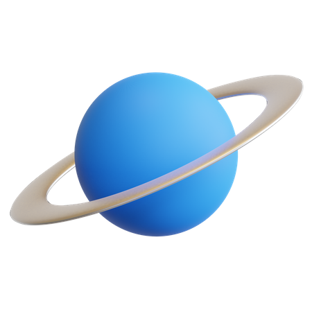 Saturn Planet  3D Icon