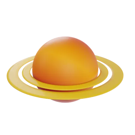 Saturn Rings  3D Icon