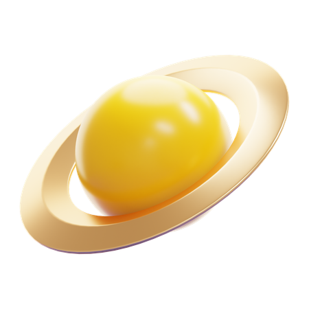 Saturne  3D Icon