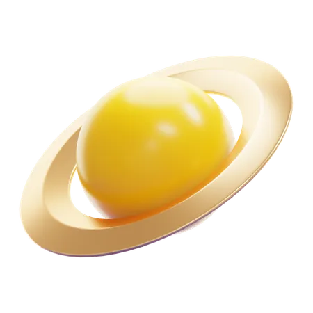 Saturne  3D Icon