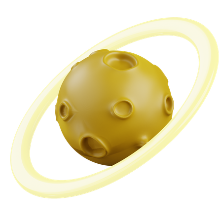 Saturne  3D Icon