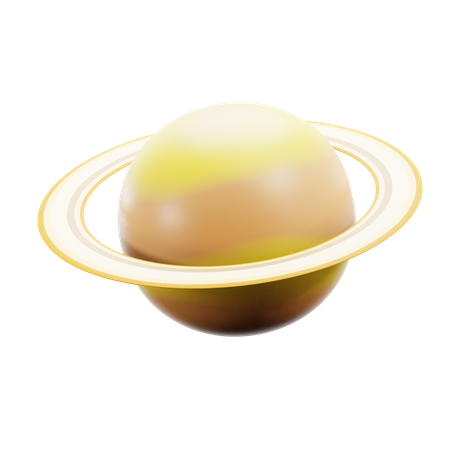 Saturne  3D Icon