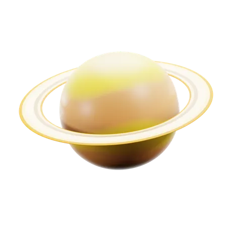 Saturne  3D Icon