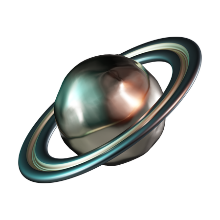 Saturne  3D Icon