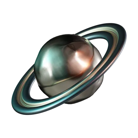 Saturne  3D Icon