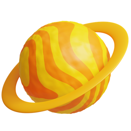 Saturne  3D Icon