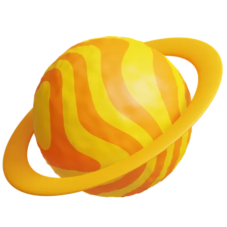 Saturne  3D Icon