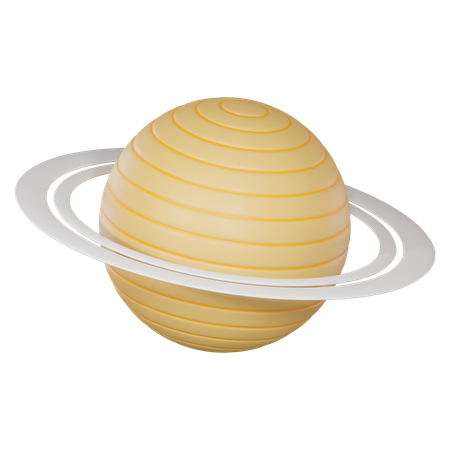 Saturne  3D Icon