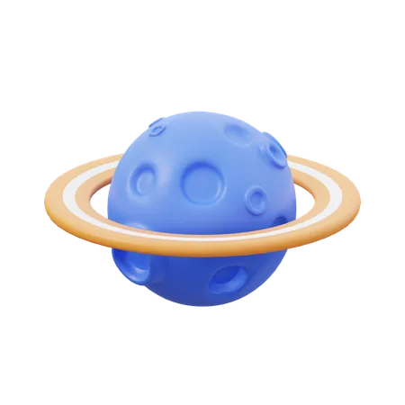 Saturne  3D Icon