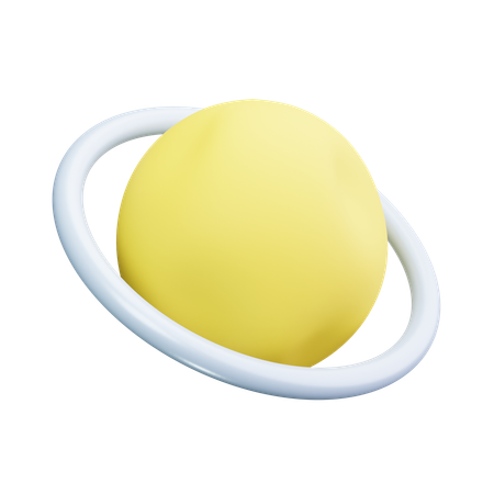 Saturne  3D Icon