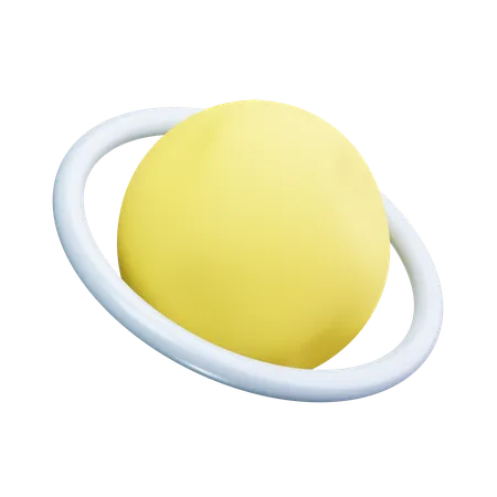 Saturne  3D Icon