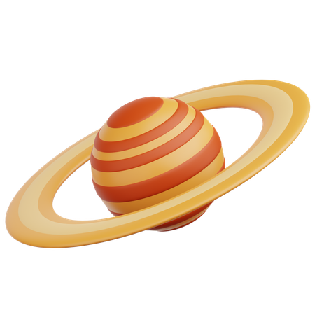 Saturne  3D Icon