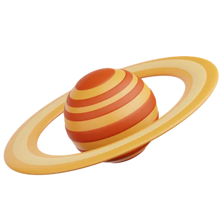 Saturne  3D Icon