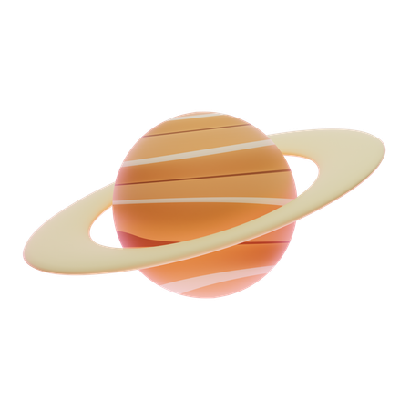 Saturne  3D Icon